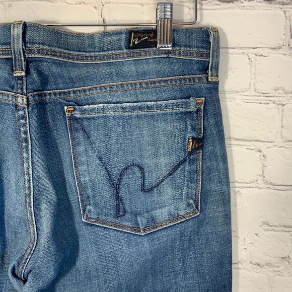 Citizens of Humanity Women Stretch Jeans Ingrid #002 Low Waist Flair size 30 - Picture 4 of 11